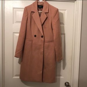 Wool trench coat